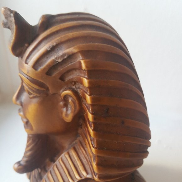 King Ramses II mini polyester statue (hand-carved/ made) - Picture 8 of 15